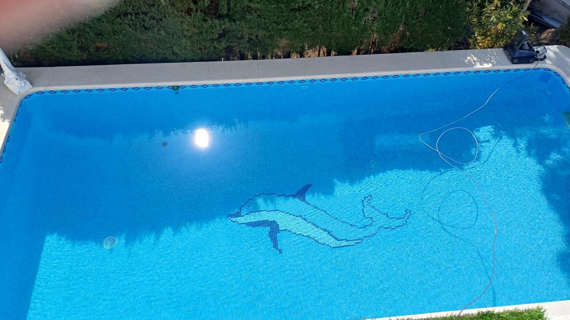 Mit Privat-pool